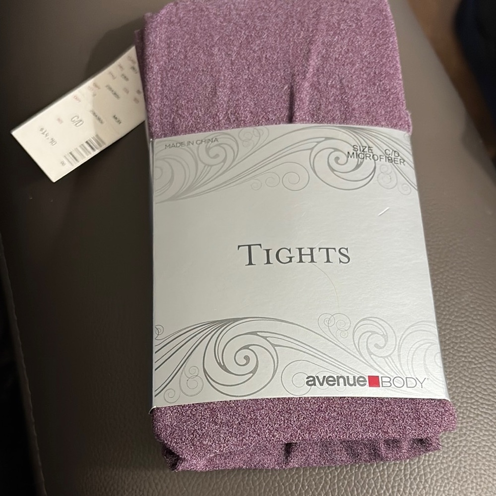 Avenue Body Purple Tights